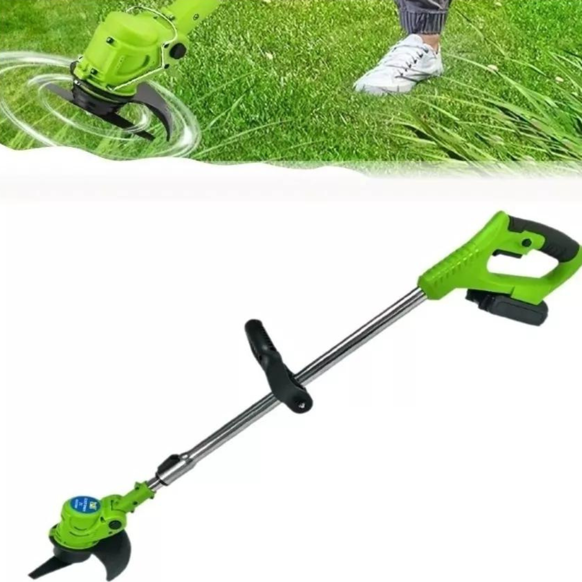 Podadora Cortacésped Inalámbrica Profesional + Batería 96V de Regalo y Accesorios